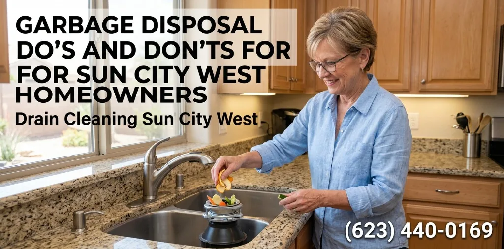 Garbage Disposal Do’s and Don’ts for Sun City West Homeowners