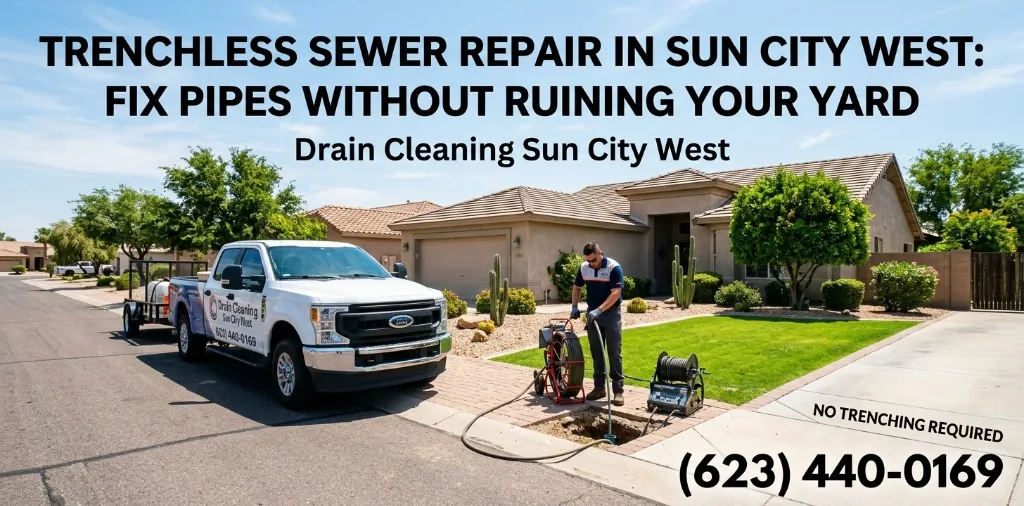 Trenchless Sewer Repair in Sun City West: Fix Pipes Without Ruining Your Yard